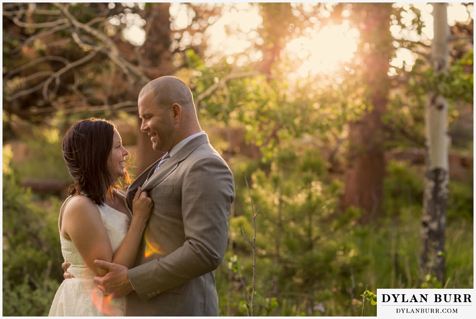 rocky mountain estes park engagement session