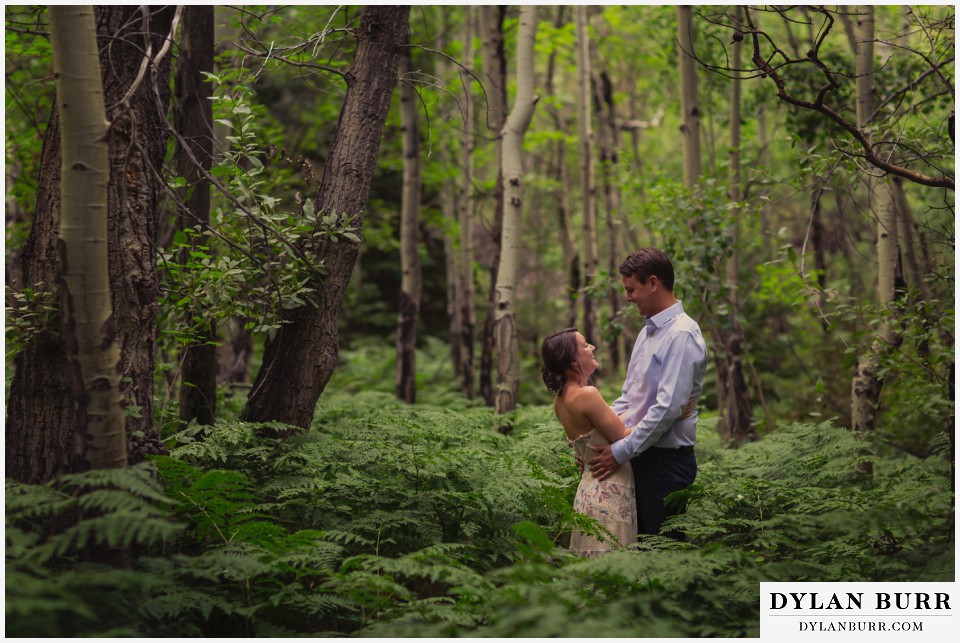 estes park engagement photographer ferns