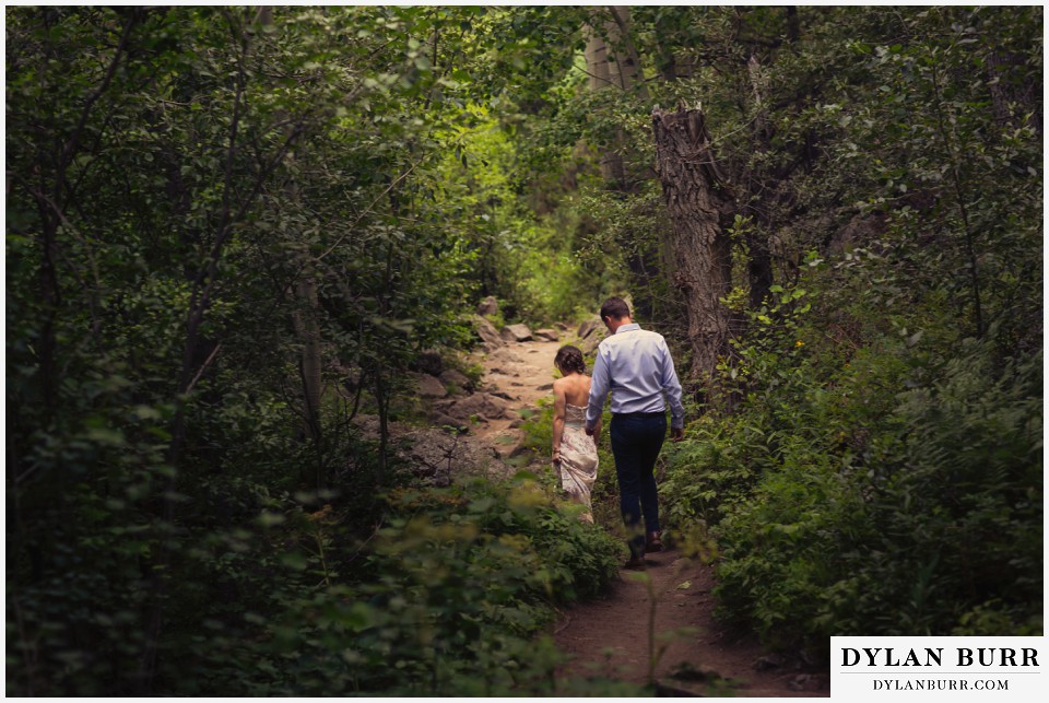 estes park engagement photographer trail