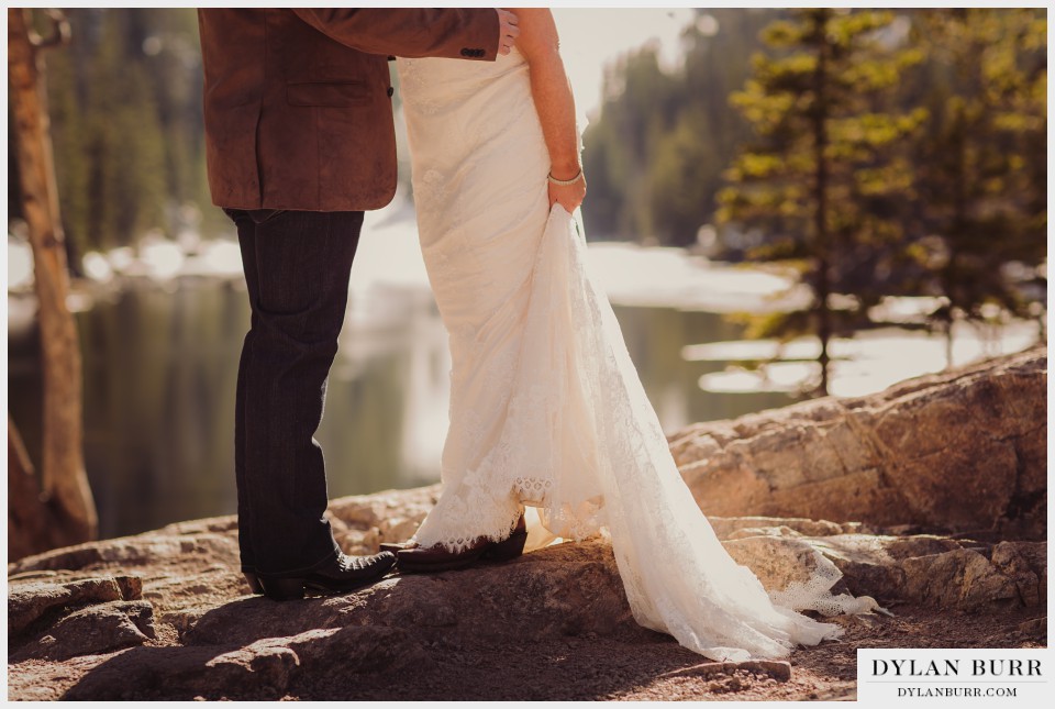 estes park wedding elopement dream lake rmnp