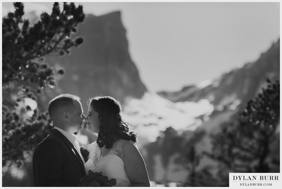 estes park wedding elopement dream lake