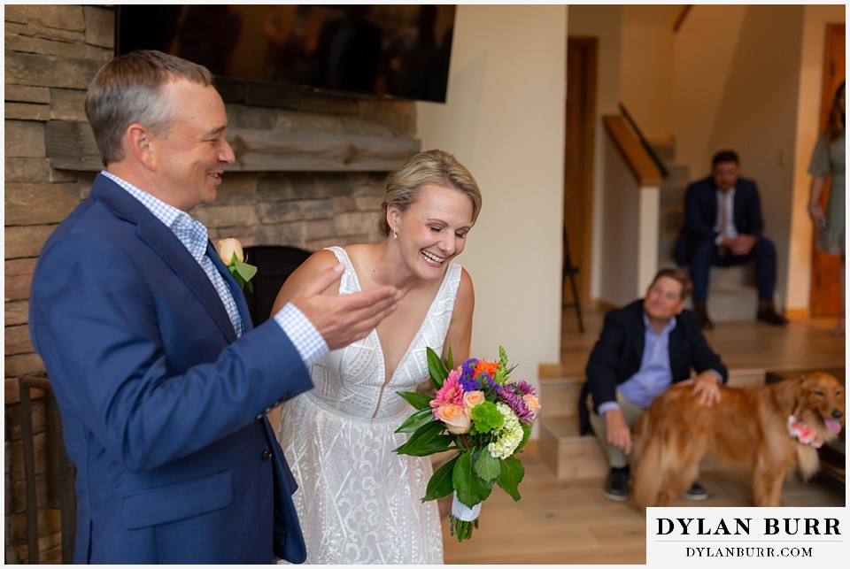 breckenridge elopement wedding ceremony colorado