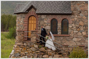 camp st malo wedding allenspark colorado estes park mountain wedding