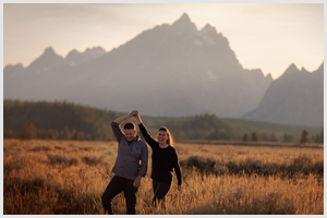 grand teton wedding anniversary photos