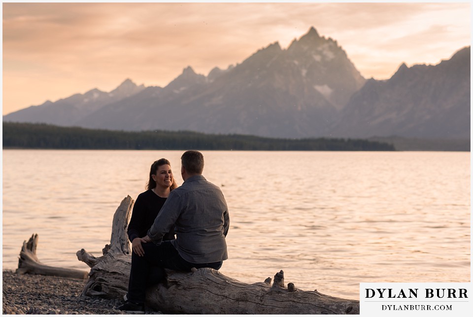 grand teton wedding anniversary photos couple she looks on lovingly