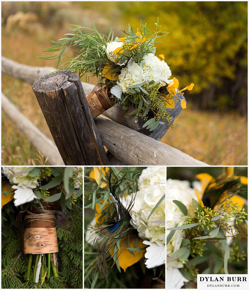 grand teton wedding bouquet