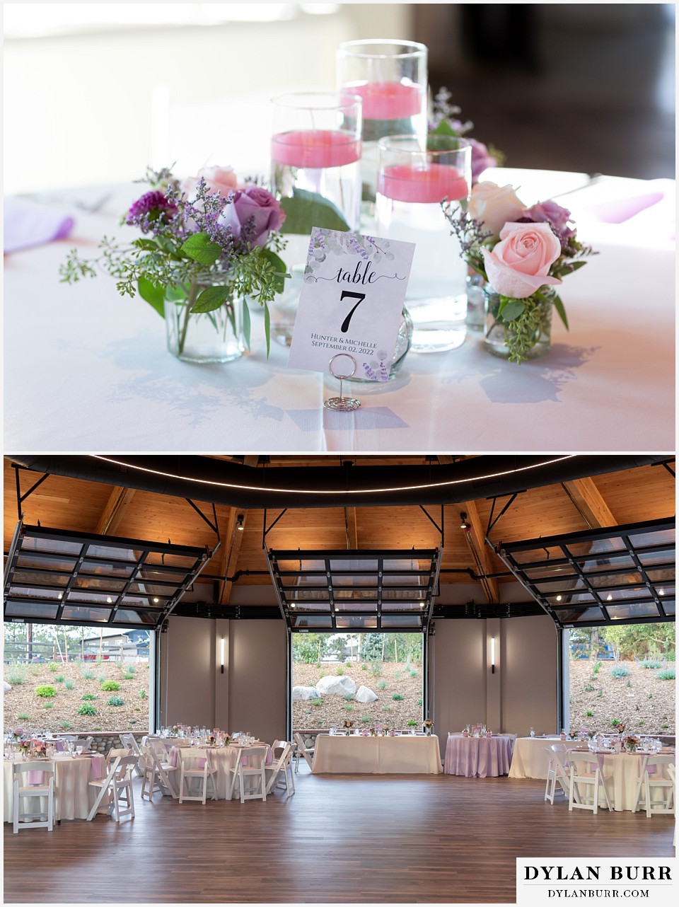 hudson gardens wedding bloom room reception