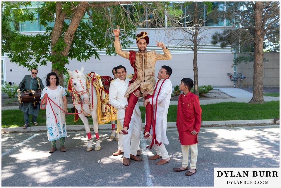 hyatt regency tech center hindu wedding baraat