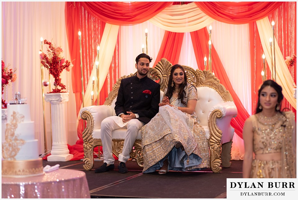 hyatt regency tech center hindu wedding entrance wedding toasts