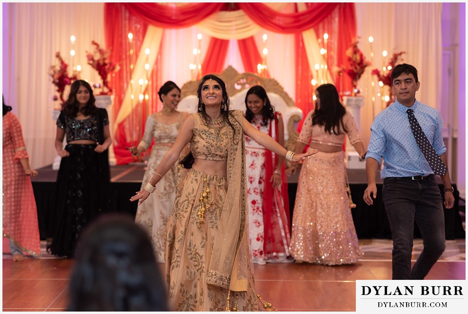 hyatt regency tech center hindu wedding entrance performances