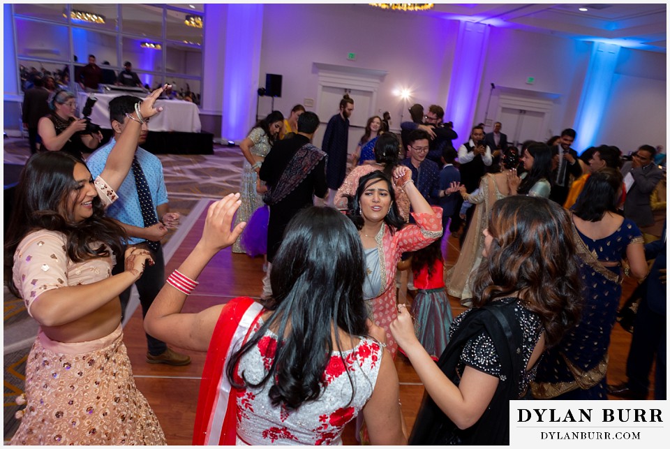 hyatt regency tech center hindu wedding entrance reception party