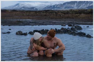 Iceland Hot Springs Engagement Session