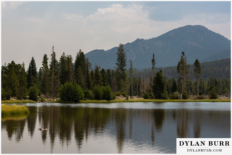 intimate wedding elopement sprague lake rocky mountain national park sprague lake