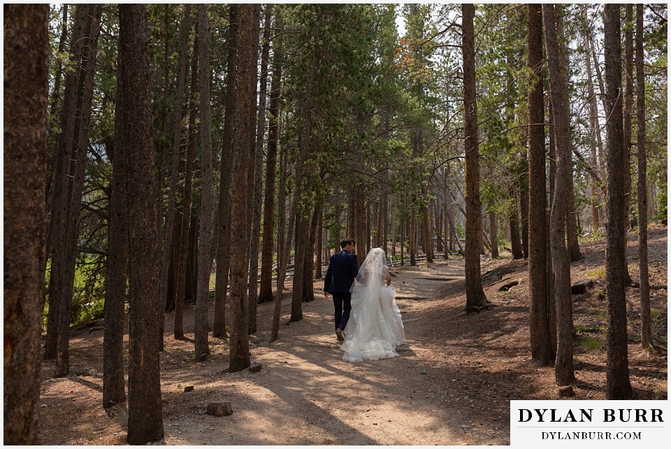 couple walking down path