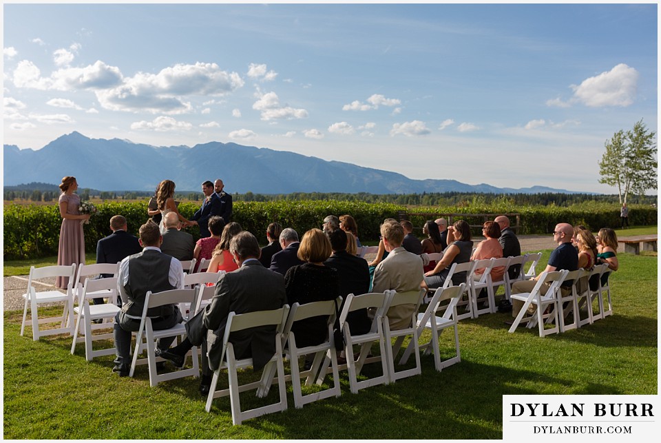 jackson lake lodge wedding grand tetons wyoming small intimate mountain wedding