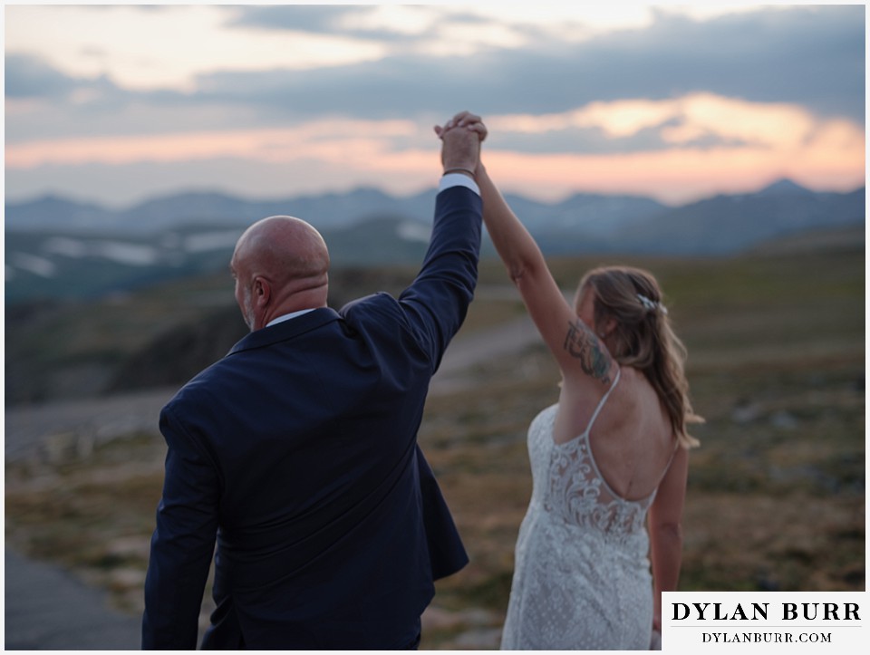 knoll willows open space elopement wedding the end of an awesome wedding day