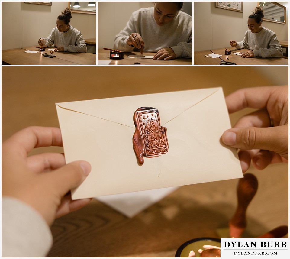 lgtbq iceland elopement wedding stamping vows with the lovers tarot