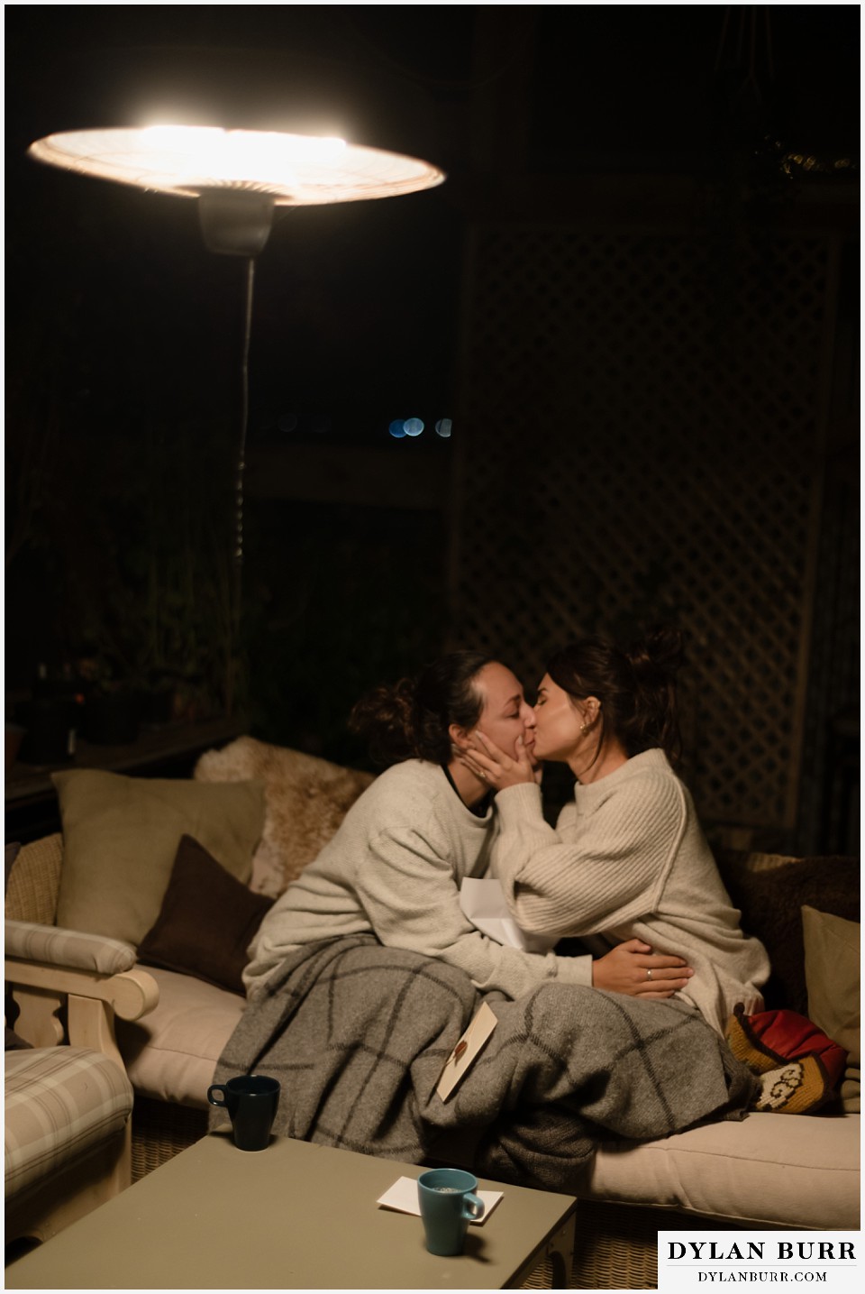 lgtbq iceland elopement wedding first kiss