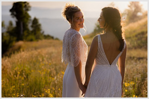 lgbtq wedding thunderhead lodge steamboat wedding