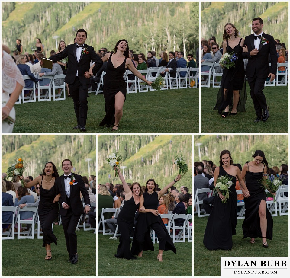 lgbtq wedding thunderhead lodge steamboat wedding funny bridal party