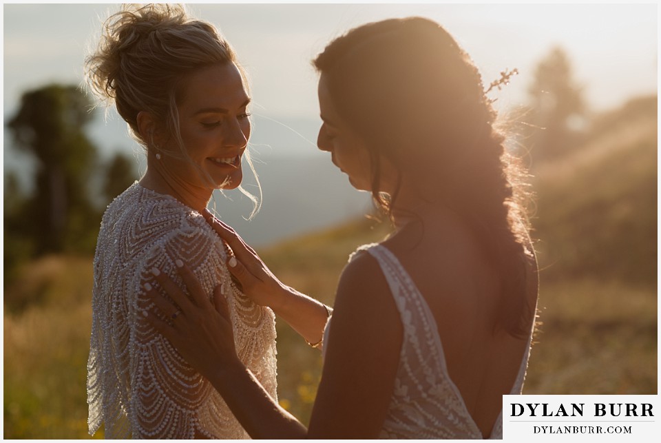 lgbtq wedding thunderhead lodge steamboat wedding