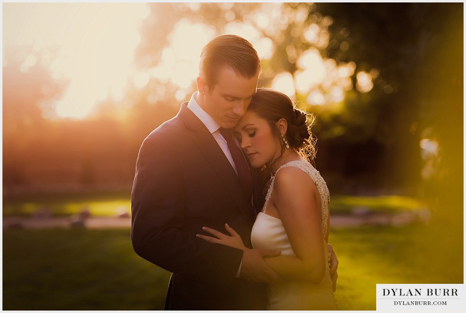 lionsgate center wedding sunset couple bride groom