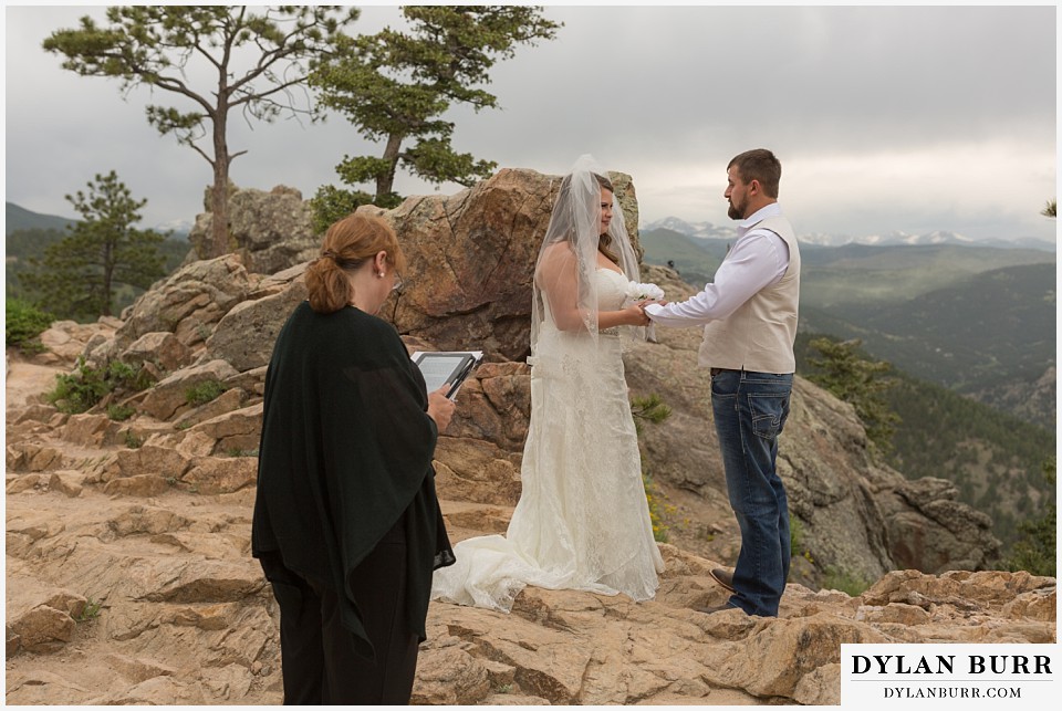 lost gulch overlook elopement wedding boulder co