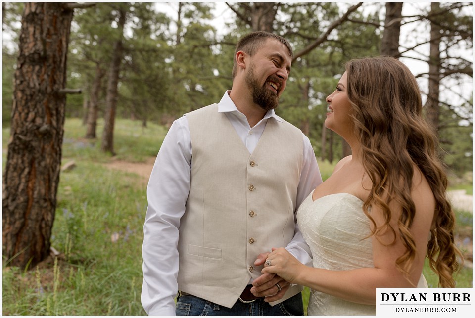 lost gulch overlook elopement wedding boulder co