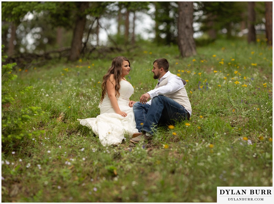 lost gulch overlook elopement wedding in boulder colorado