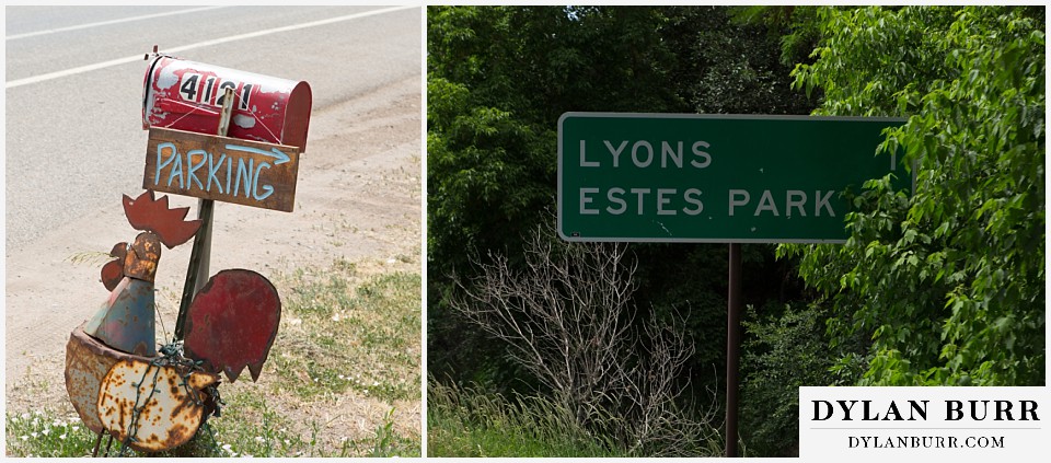 lyons farmette wedding lyons colorado sign for lyons farmette