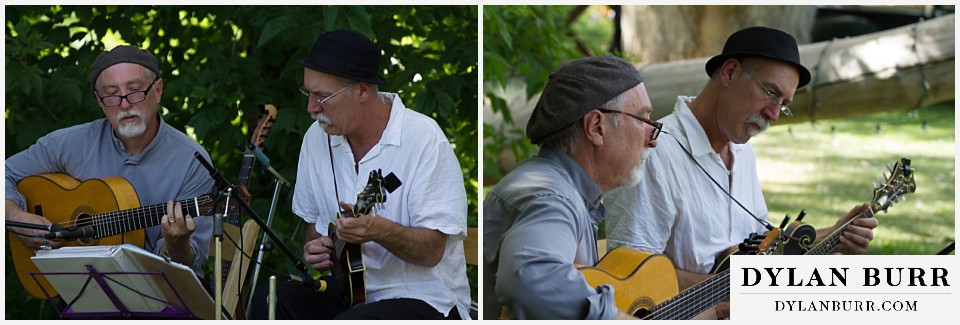 lyons farmette wedding guitar and mandolyn players