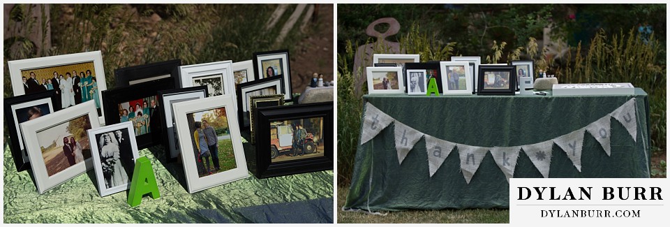 lyons farmette wedding rememberance table