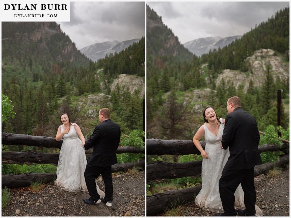 marble colorado elopement wedding large mountain canyon views