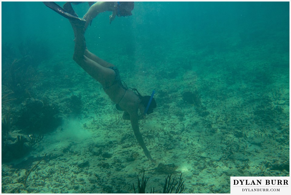 maroma adventures snorkling mexico destination wedding photographer sting ray