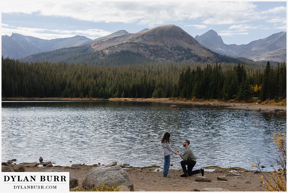 popping the question at brainard lake