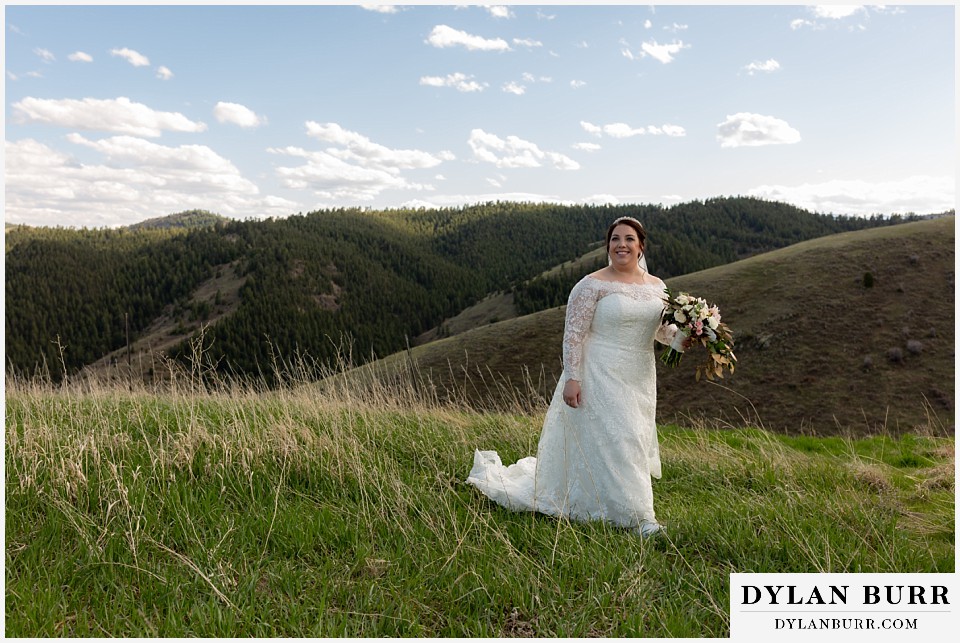 mother cabrini shrine wedding golden colorado bride in mountains
