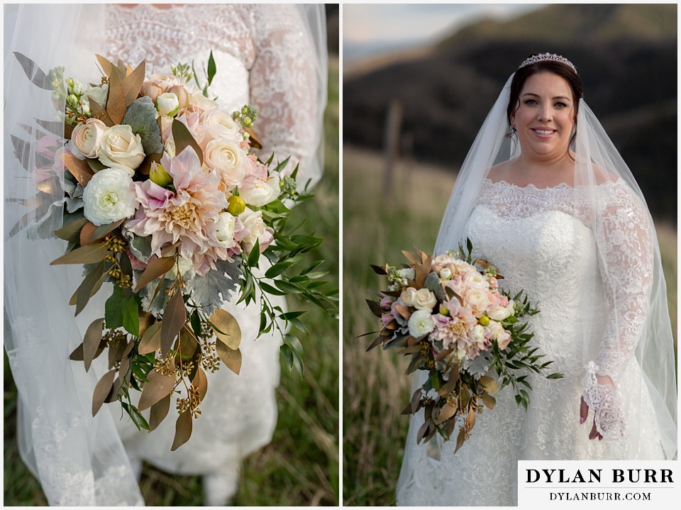 mother cabrini shrine wedding golden colorado goregous mountain wedding bride