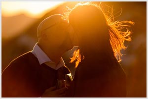 mount blue sky engagement session