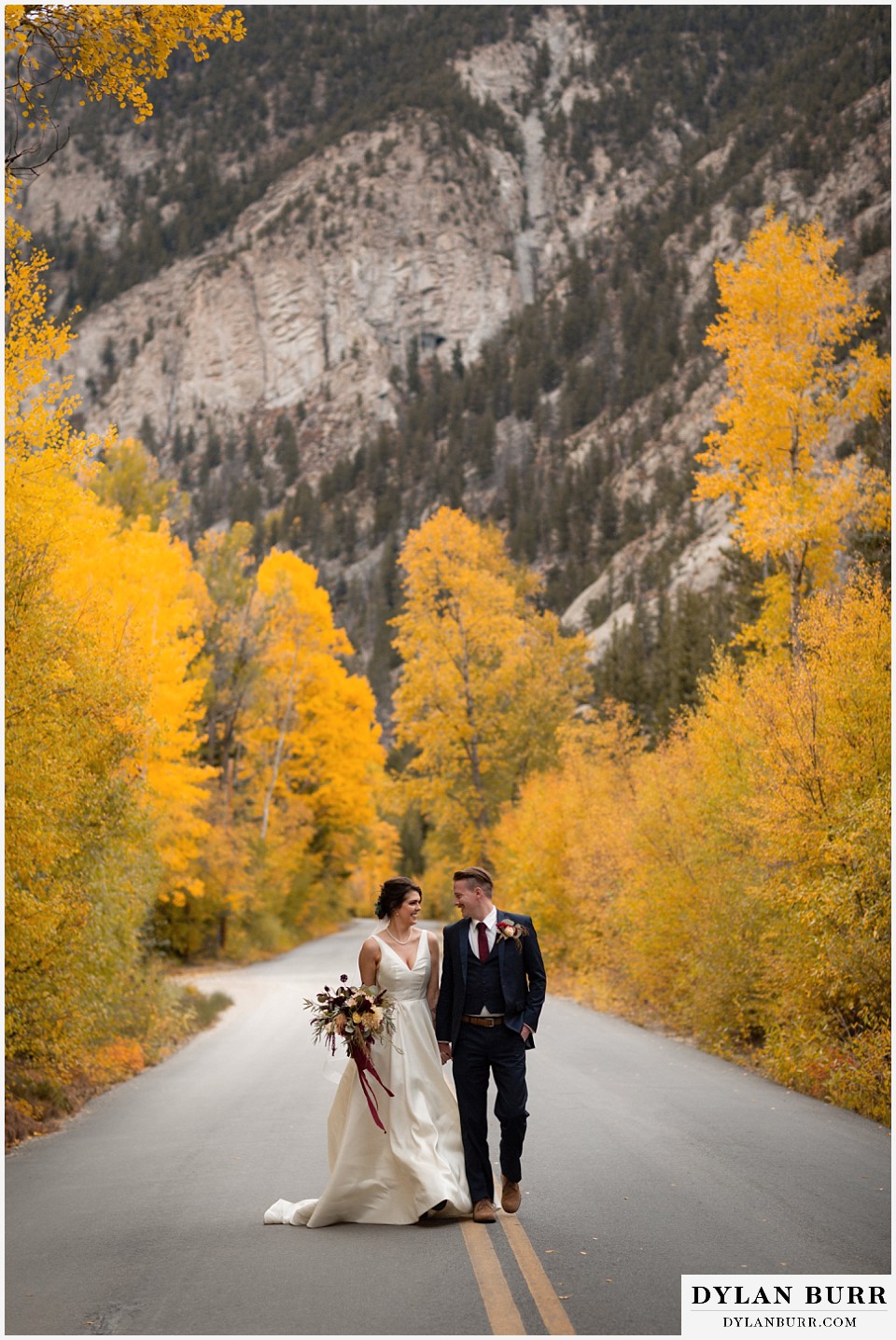 mount princeton hot springs wedding fall mountain portraits