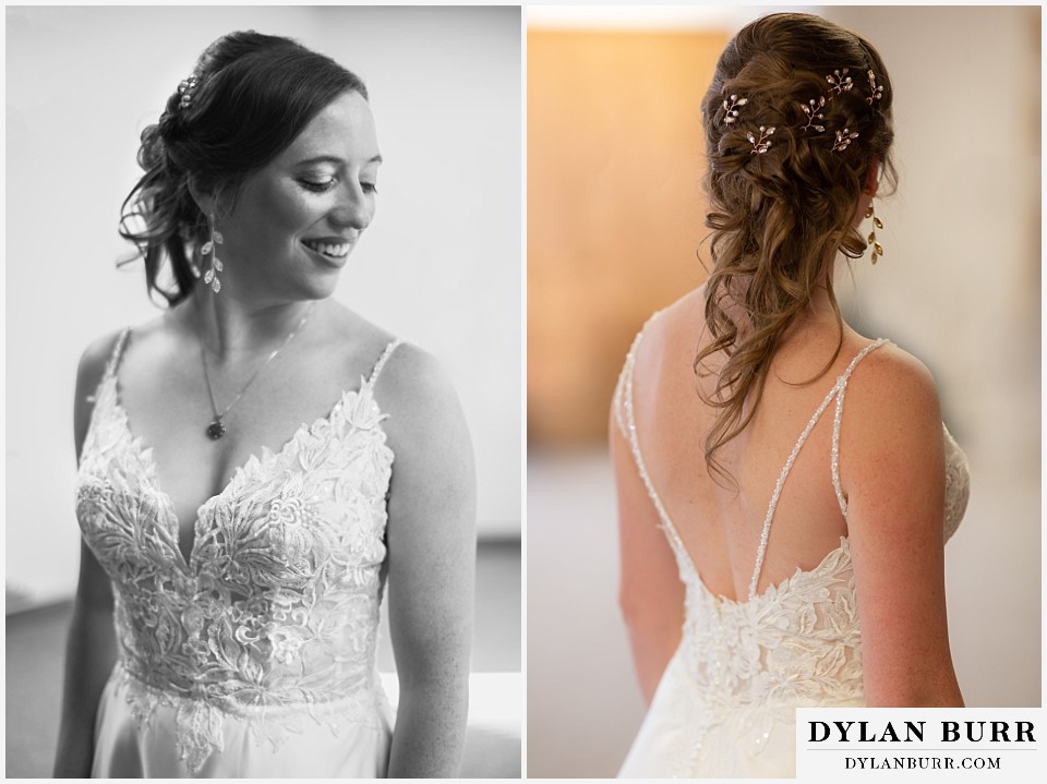 powderhorn mountain resort wedding bride getting ready