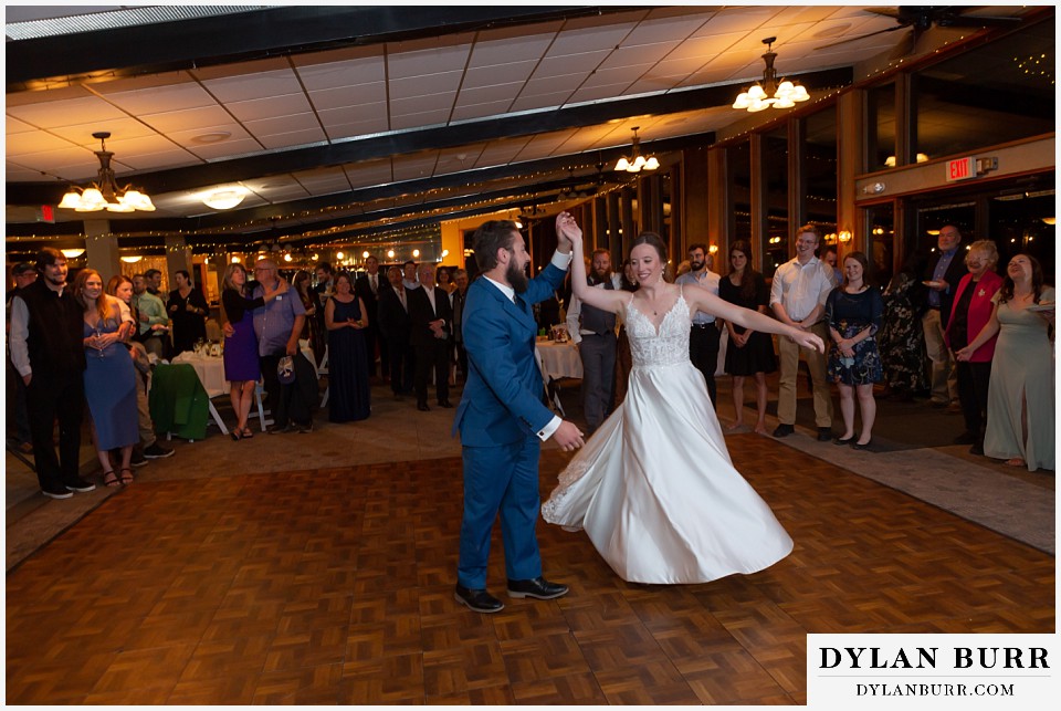 powderhorn mountain resort wedding first dance