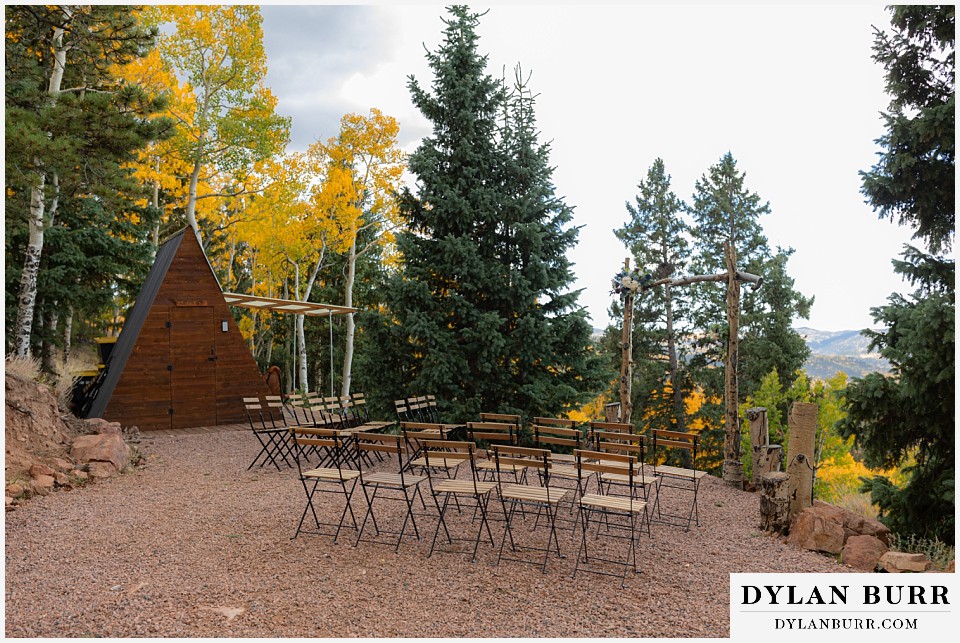 rhize weddings colorado ceremony site