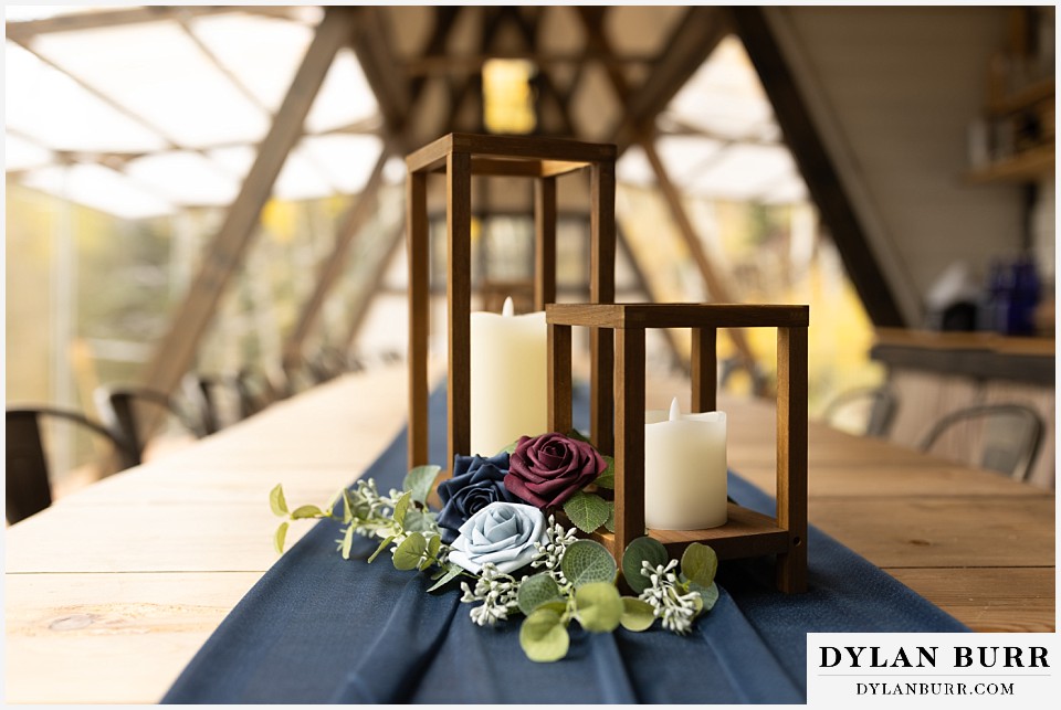 rhize weddings colorado table settings and decoration