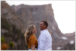 rocky mountain national park elopement wedding