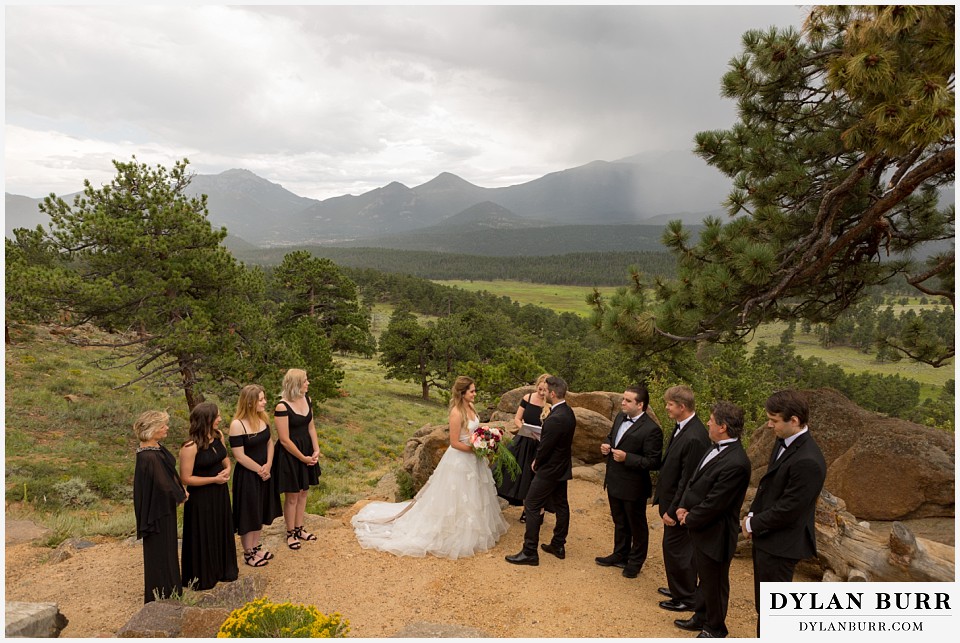 rocky mountain national park elopement adventure wedding 3m curve rain