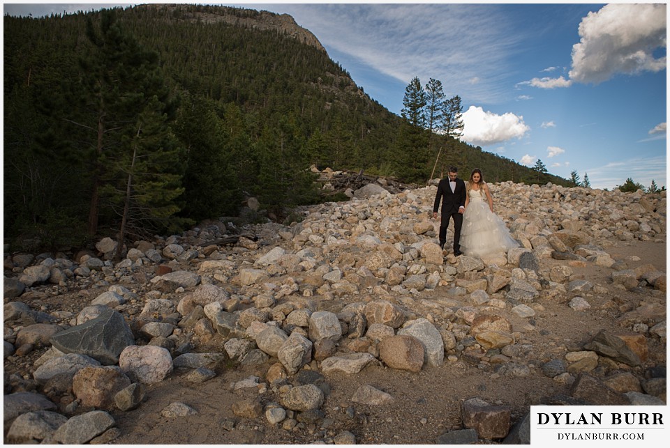 rocky mountain national park elopement adventure mountain wedding