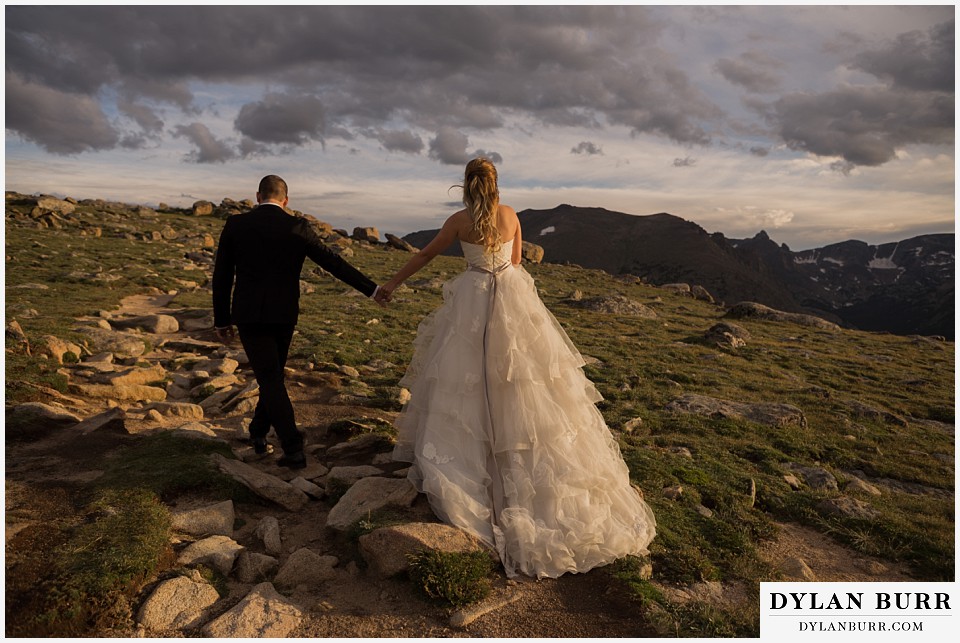 rocky mountain national park elopement adventure wedding hiking