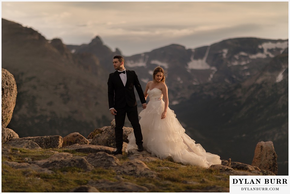 rocky mountain national park elopement adventure wedding