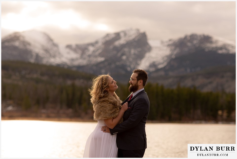 rocky mountain national park wedding elopement mountain colorado wedding