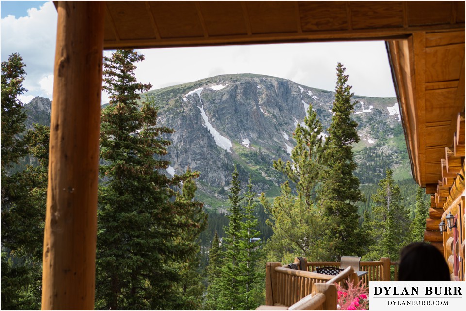 colorado mountain wedding ceremony silverlake lodge idaho springs